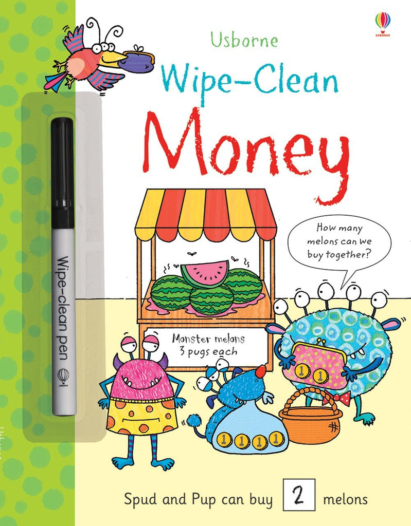 Wipe - Clean Money | Usborne