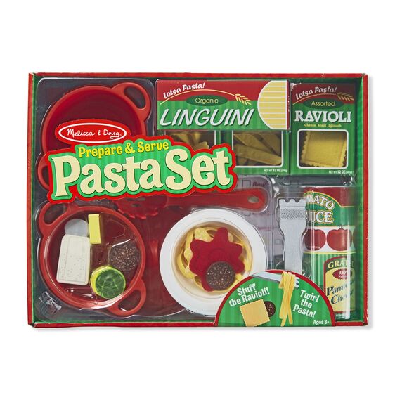 Prepare & Serve Pasta Wooden Playset