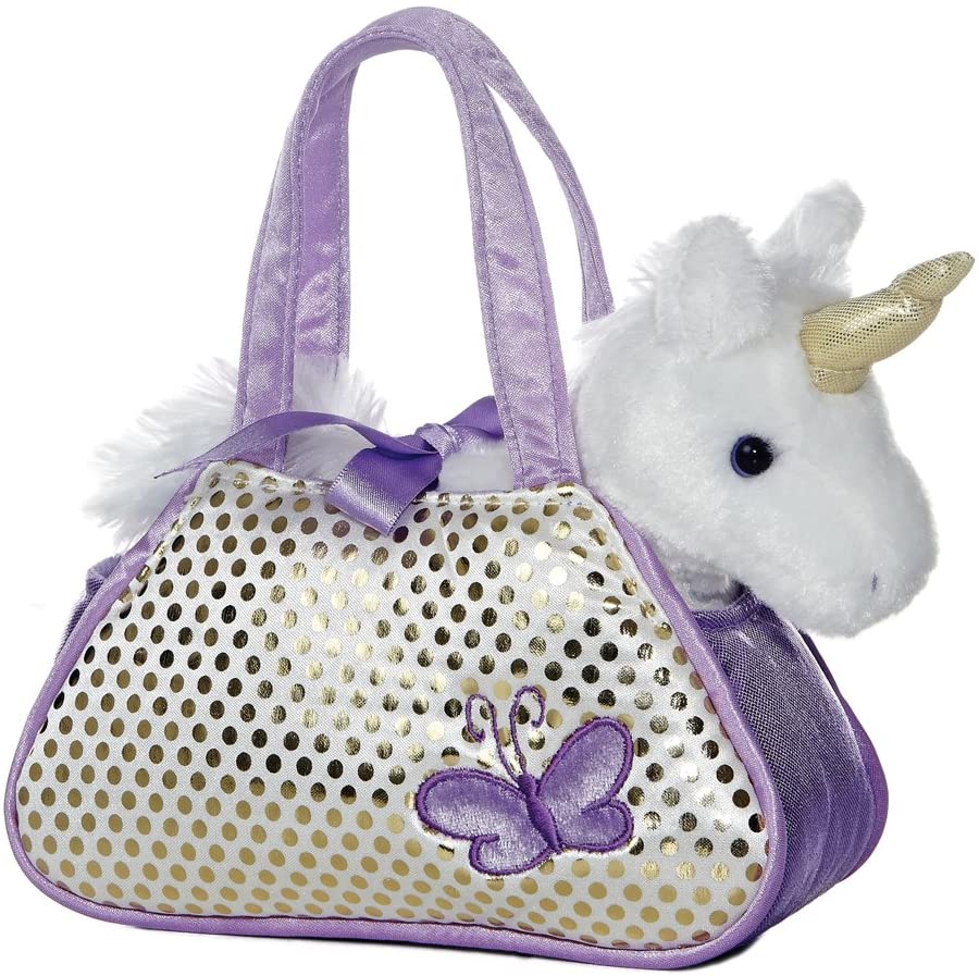 Lavender Butterfly Unicorn Purse | Aurora