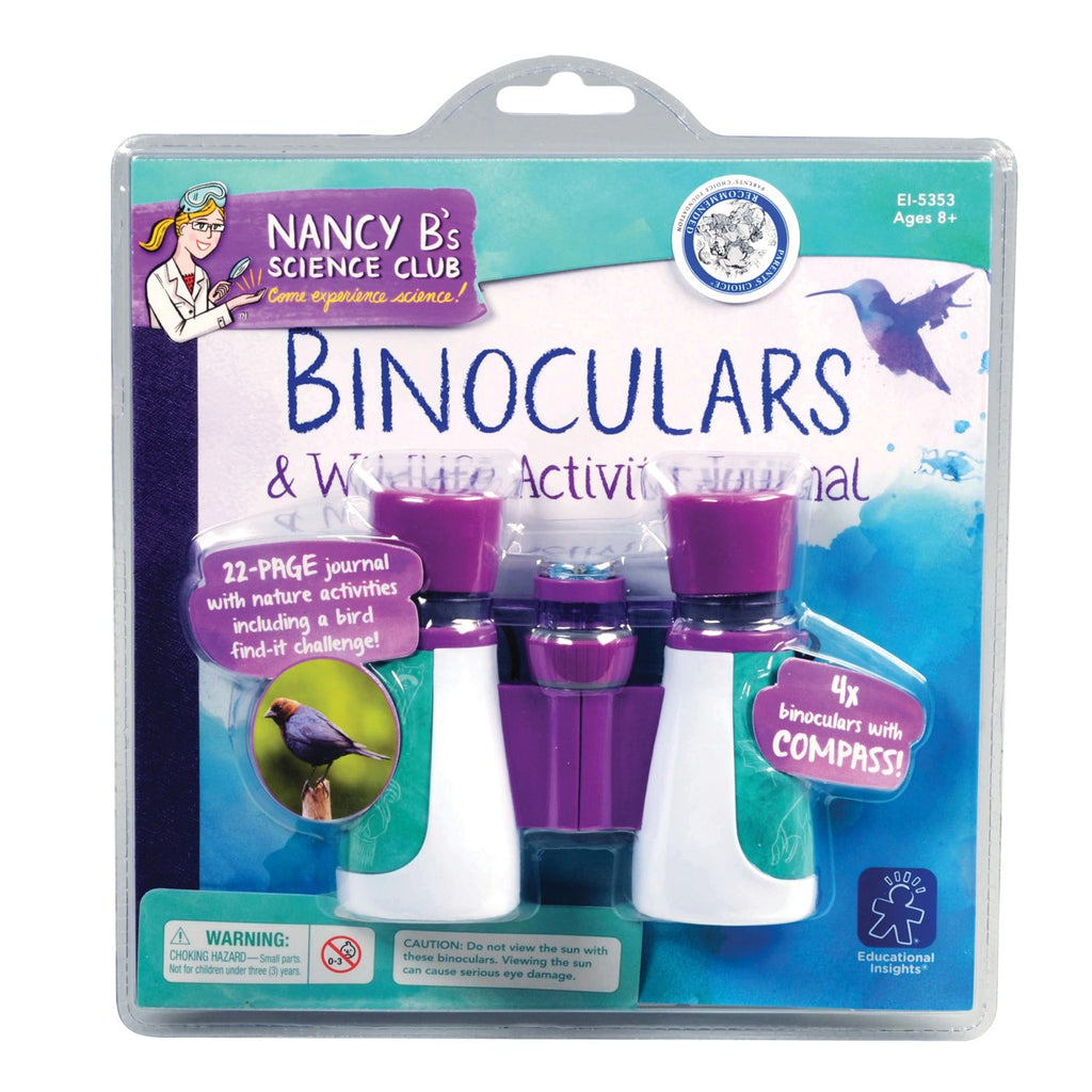 Nancy B’s Science Club® Binoculars & Wildlife Activity Journal