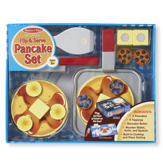 Flip & Serve Pancake Wooden Playset