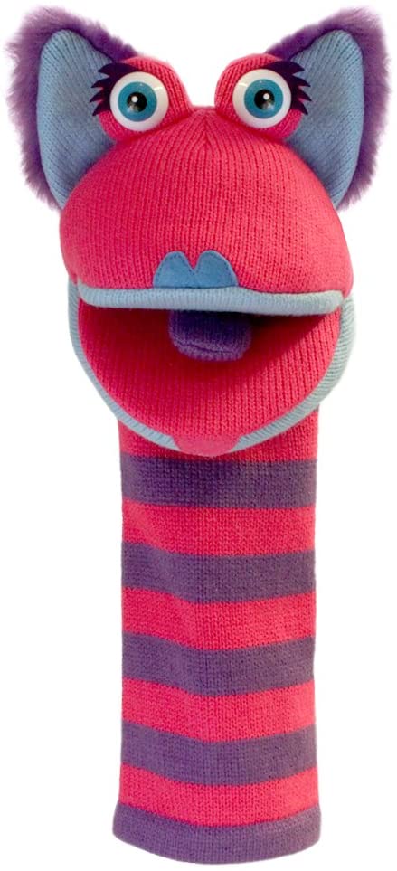 Kitty Sockette Knit Puppet