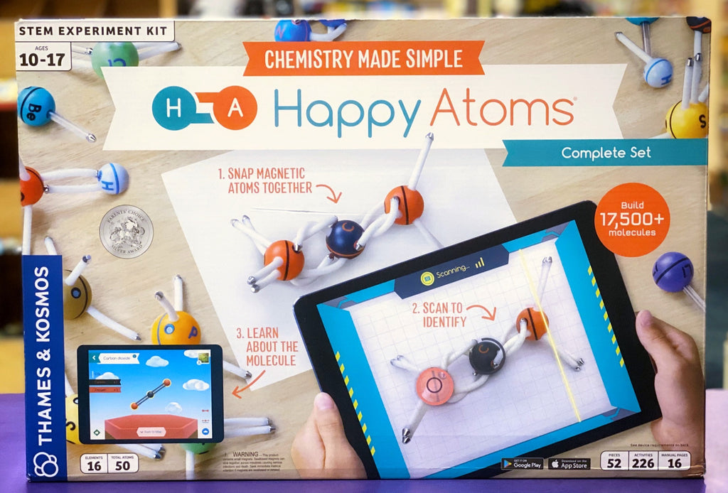 Happy Atoms: Complete Set